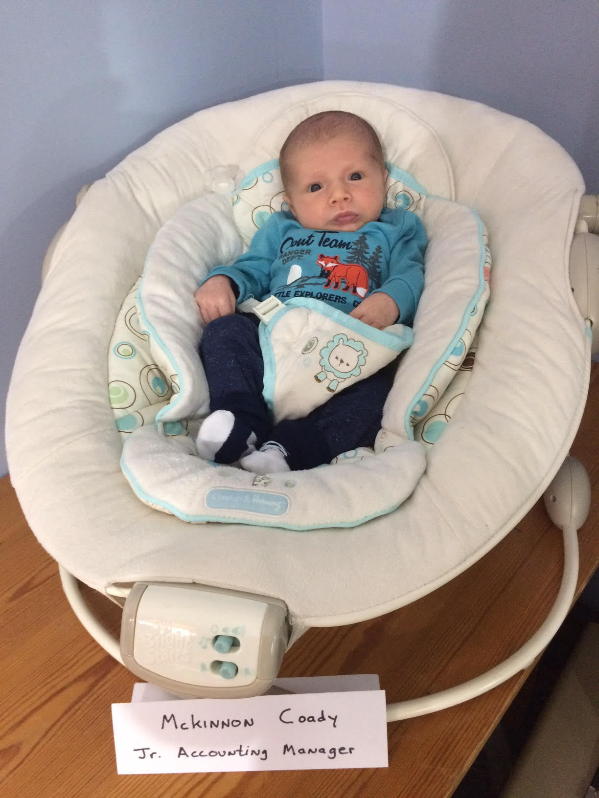 Our Newest Employee - Almost