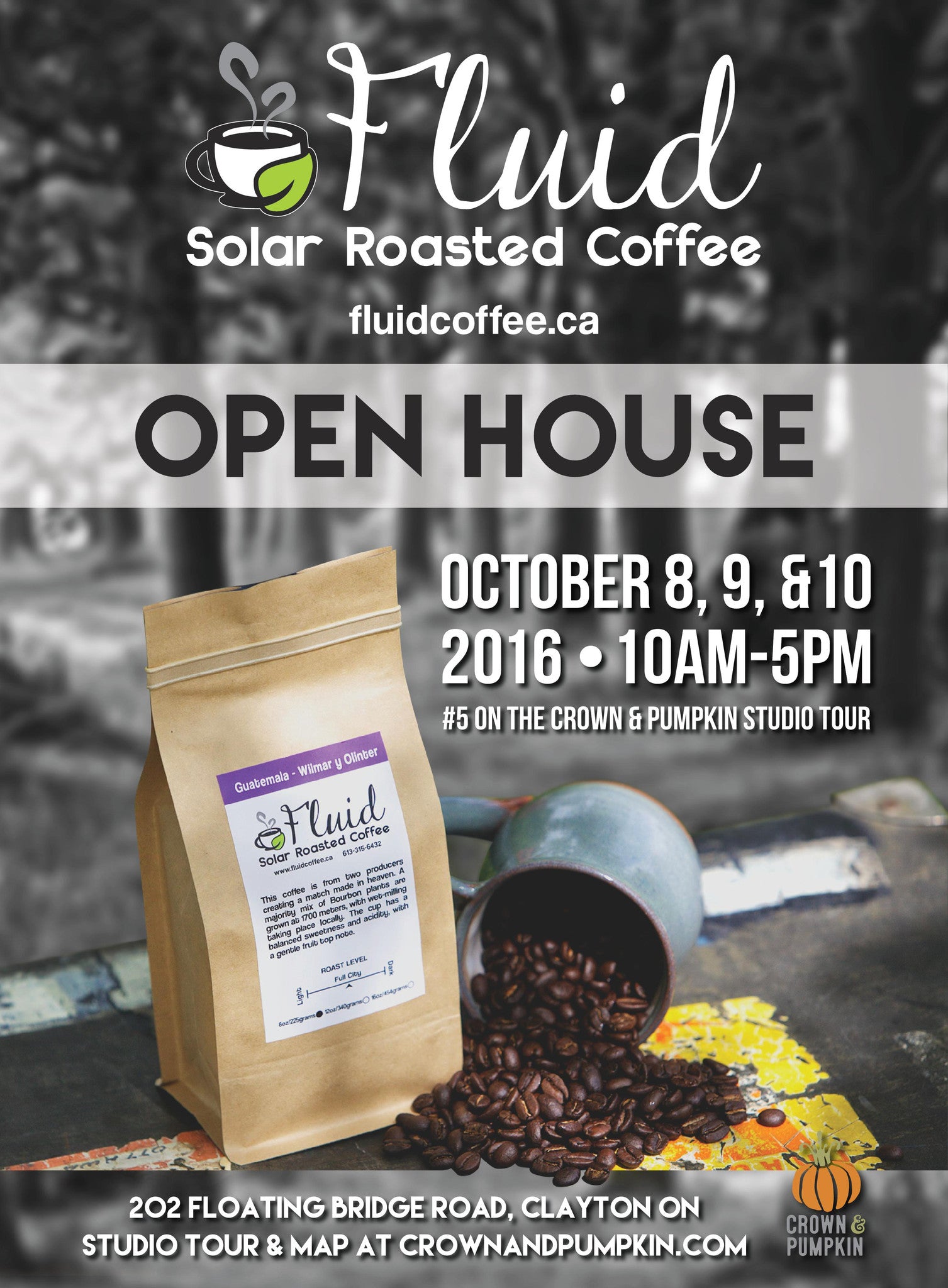 Fluid Solar Roasted Coffee - Open House